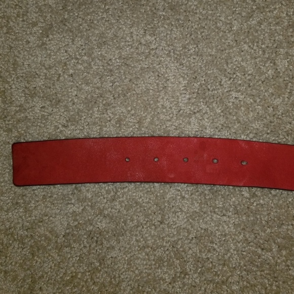 Used Authentic Gucci Suede Belt - Picture 2 of 5